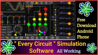 Every Circuit Pro Android Simulation Software Free  Electronic Simulation Software no expiry [upl. by Yeznil]