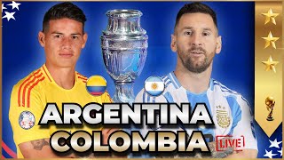 🔴 ARGENTINA  COLOMBIA LA PREVIA  FINAL COPA AMÉRICA 2024 [upl. by Hamnet284]