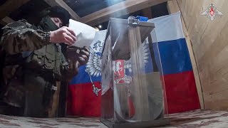 Russia al via il voto per le presidenziali nei territori ucraini occupati Isw quotpossibili brogliquot [upl. by Nnylassej]