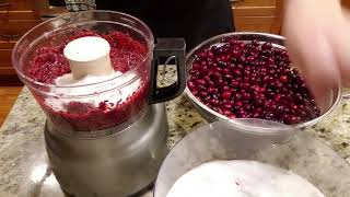 Dont Cook Cranberries Find Out Why Raw Cranberry Jam [upl. by Gavriella]