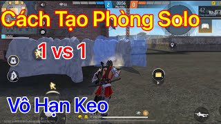 Cách Tạo Phòng Trong Free Fire Cách Tạo Phòng Free Fire Vô Hạn Keo [upl. by Naneek]