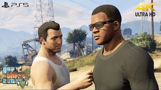 GTA 5 PS5 Gameplay Walkthrough Story Mode Part 5 4k 60fps  No Commentary [upl. by Rooney]