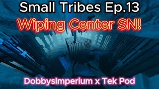 Wiping Center Snow North Official Small Tribes Ep13  Ark Survival Ascended PvP [upl. by Carmine]