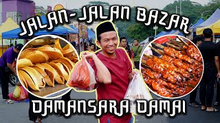 BAZAAR RAMADAN DAMANSARA DAMAI BANYAK PILIHAN MAKANAN YANG SEDAP [upl. by Birkett321]