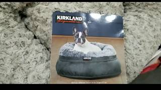 Costco Kirkland Signature 24quot Pet Nest Bed 24 [upl. by Eedyak]