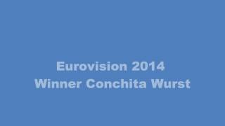 Conchita Wurst Eurovision 2014 Winner Austria Österreich [upl. by Ardeid]