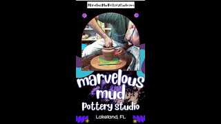 Marvelous Mud Pottery Studio Creatively Happy [upl. by Natalina421]