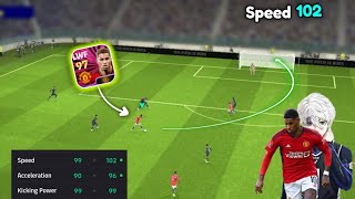 Speed 102 How To Train Free Blue Lock M Rashford Max Level In eFootball 2024 [upl. by Lawson]