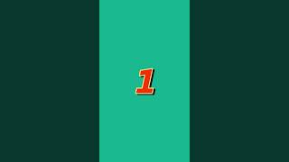 1 Second Countdown Timer ⏰  Bright green screen and huge numbers countdowntimer [upl. by Rafaj]