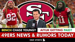 49ers Rumors Niners BENCHING Chase Young For Super Bowl REPORT 49ers WANT TO PAY Brandon Aiyuk [upl. by Katlin]