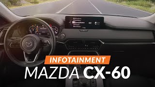 Mazda CX60 2022 Infotainment REVIEW  TEST 🖥️ [upl. by Annaeel]