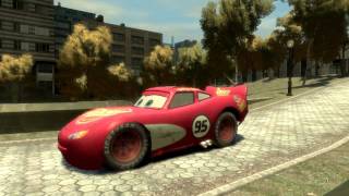 Lighting McQueen In GTA IV [upl. by Teferi]