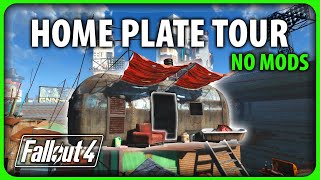 Fallout 4  Fully Decorated Home Plate No Mods [upl. by Nnahaid]