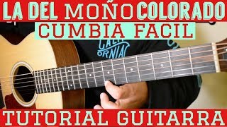 La Del Moño Colorado  Tutorial de Guitarra Cumbia Para Principiantes [upl. by Rosenquist]