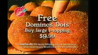 Dominos Dots Commercial  January 2003 [upl. by Iznekcam]