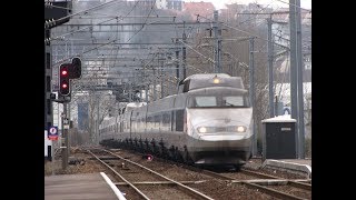 SNCF Trains in NordPasdeCalais France Trains en NordPasdeCalais [upl. by Anertac140]