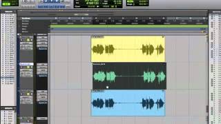 Pro Tools Fake Double Tracking using Time Adjuster [upl. by Shull]