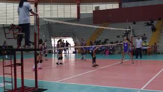 Voleibol feminino  Disputa de terceiro lugar CIREM 2018 sub 13 um pouco do jogo [upl. by Anul]