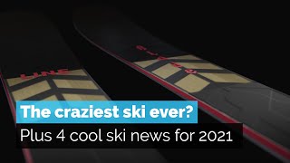 The Craziest Ski Ever Made Plus 4 Cool Ski News for 2021  Ispo [upl. by Richman999]