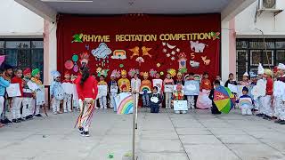 Rhyme Competition SMCS Devigarh 14 12 2021 UKG A [upl. by Odetta]