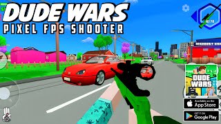 Dude Wars Pixel FPS Shooter Android Gameplay Part1 [upl. by Acinomaj962]