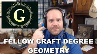 Fellow Craft Degree  Geometry [upl. by Cerelly]