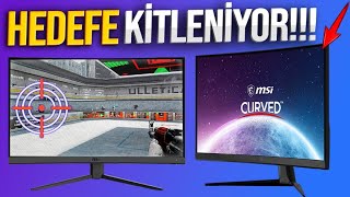 Uygun Bütçeli 250 Hz Oyuncu Monitörü Oyunlarda HEDEFE KİTLENEN MSI G27C4X [upl. by Townshend]