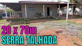 LINDA CHÁCARA EM SERRA TALHADA DOCUMENTAÇÃO IRREGULAR 20X70m 2 QUARTOS POÇO E FRUTEIRAS chácara [upl. by Ivetts]