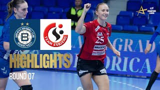 Buducnost 🆚 Team Esbjerg  Round 7  EHF Champions League Women 202425 [upl. by Hbahsur]