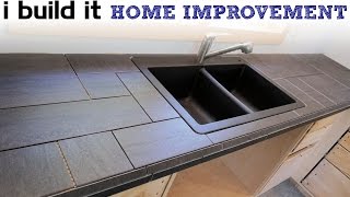 How To Install A Tile Counter Top [upl. by Haret]