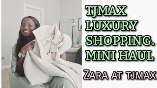 TJMAX LUXURY SHOPPING AND MINI HAUL GUCCI BURBERRY MAX MARA VALENTINO FENDI ZARA [upl. by Priestley]