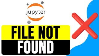 SOLUTION File Not Found ERROR Importing CSV in Jupyter Notebook 2024  Fix Import Error [upl. by Adali]