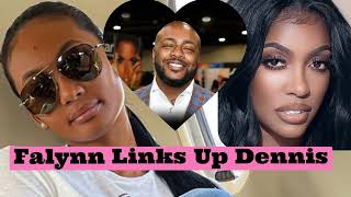 OOP Falynn Pina Links Up With Porsha Williams Baby Daddy At His Pop Up Shop [upl. by Lupien537]