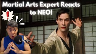 MATRIX REACTION  Martial Arts Instructor Reacts to Morpheus vs Neo Kung Fu [upl. by Zellner]