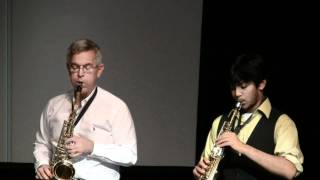 Gershwin 3 Preludes Saxophone Quartet [upl. by Bronwyn276]