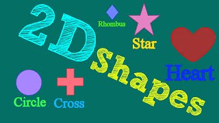 Shapes song  2D Shapes for kids  Little Star TV [upl. by Ruiz]