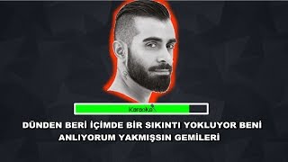 Korkak  Aslı Demirer amp Gökhan Türkmen KARAOKE [upl. by Catlin94]