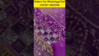 Pakistani Maxi Dress 💃💖💃 Pakistani Wedding Dress  Full Embroidered Dress dress shorts trending [upl. by Eiwoh]