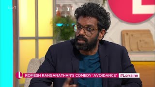 Romesh Ranganathan Avoidance Actor And Comedian On Lorraine 16042024 [upl. by Onitrof128]