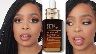 ESTEE LAUDER ADVANCED NIGHT REPAIR REVIEW [upl. by Yrailih478]