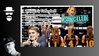 MORE TRASHING OF WOMENS SPORTS COLLEGE VOLLEYBALL [upl. by Haimirej]