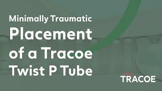 Minimally Traumatic Tube Placement of a Tracoe Twist P tube  Percutaneous Dilation Tracheostomy [upl. by Euridice]