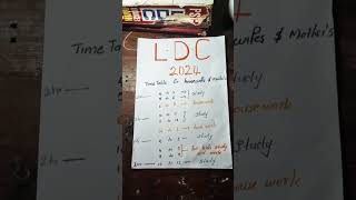 LDC 2024LETS START STUDY TODAY NOT TOMORROW [upl. by Emyle187]