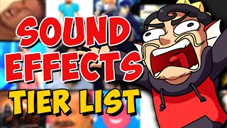 The SOUND EFFECTS Tier List [upl. by Huskamp]