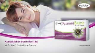 Dr Böhm® Passionsblume 425 mg Dragees TVSpot [upl. by Yraek]