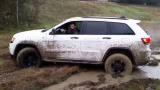 2014 Jeep Grand Cherokee in the mud  WK2 offroading [upl. by Annmarie775]