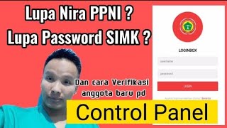 Cara Mudah Cek Lupa NIRAampPassword SIMK TERBARU pd Control Panel Pengaturan PPNIVerifikasi Anggota [upl. by Manvel]