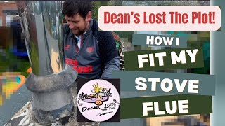 Deans Lost The Plot  How I Fit My Stove Flue [upl. by Suanne]