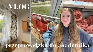 przeprowadzka i zakupy do akademika 👩🏼‍🎓  MOVE IN [upl. by Aniryt]