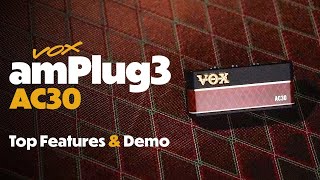 VOX amPlug3 AC Headphone Amplifier Top Features amp Demo [upl. by Ponzo]